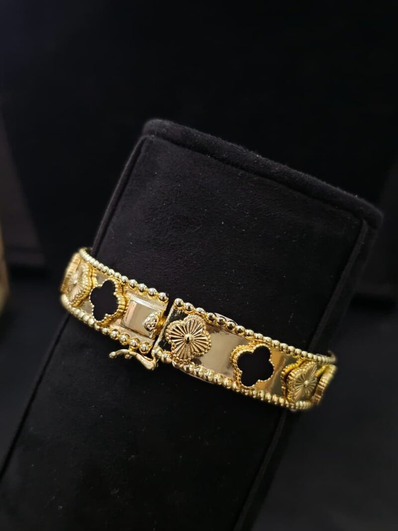 PULSERA DE TREBOL EN PLATA 925