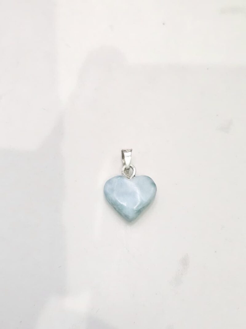MEDALLA DE CORAZON EN PLATA 925